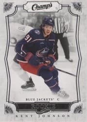 2022-23 Upper Deck Champs Rookies Kent Johnson #C-6 card
