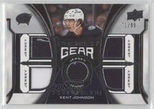 2022-23 Upper Deck Premier Premier Gear Rookies Jersey Kent Johnson #PGR-KJ card