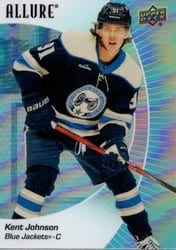 2023-24 Upper Deck Allure Base Set Kent Johnson #99 card
