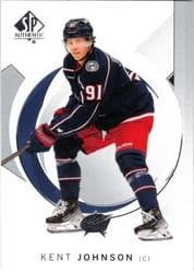 2024-25 SP Authentic Base Set Kent Johnson #37 card