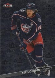 2025-26 Fleer Ultra Medallions Kent Johnson #M-37 card