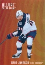 2025-26 Upper Deck Allure Color Flow Kent Johnson #CF-23 card