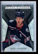 2025-26 Upper Deck Black Diamond Diamond Stars Kent Johnson #BDS-KJ card