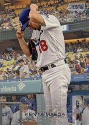 2018 Stadium Club Base Set Kenta Maeda #258 card