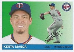 2020 Topps Archives Base Set Kenta Maeda #67 card