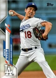 2020 Topps Base Set Kenta Maeda #120 card