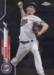 2020 Topps Chrome Update Base Set Kenta Maeda #U-16 card