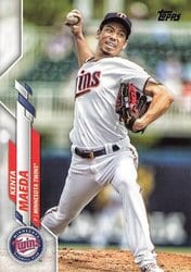 2020 Topps Update Base Set Kenta Maeda #U-205 card