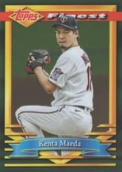 2021 Finest Flashbacks Base Set Kenta Maeda #10 card