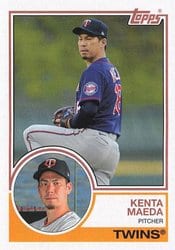 2021 Topps Archives Base Set Kenta Maeda #147 card