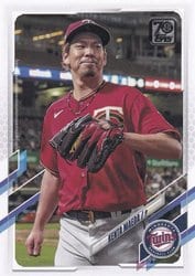 2021 Topps Base Set Kenta Maeda #104 card