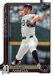 2025 Topps Base Set Kenta Maeda #91 card