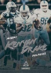2018 Panini Luminance Base Set Kenyan Drake #39 card