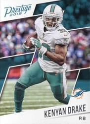 2018 Panini Prestige Base Set Kenyan Drake #45 card