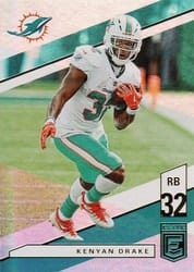 2019 Donruss Elite Base Set Kenyan Drake #11 card