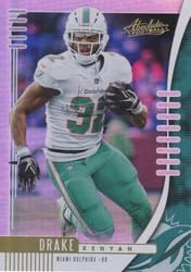 2019 Panini Absolute Base Set Kenyan Drake #5 card