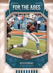 2019 Panini Legacy For the Ages Kenyan Drake #FTA-KD card