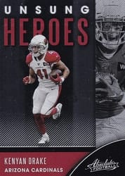 2020 Panini Absolute Unsung Heroes Kenyan Drake #14 card