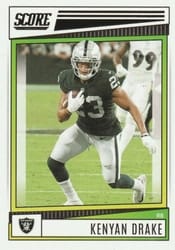2022 Score Base Set Kenyan Drake #127 card
