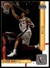 2001-02 Upper Deck Base Set Kenyon Martin #105 card