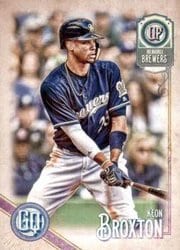 2018 Topps Gypsy Queen Base Set Keon Broxton #279 card