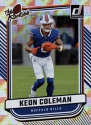2024 Donruss The Rookies Keon Coleman #TR-20 card