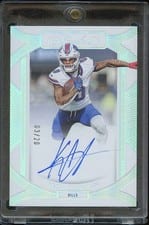 2024 Panini Flawless Rookie Shadow Signatures Keon Coleman #3 card