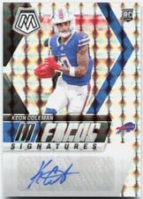 2024 Panini Mosaic In Focus Signatures Keon Coleman #IF-KCN card