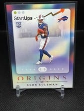 2024 Panini Origins Start-Ups Keon Coleman #17 card