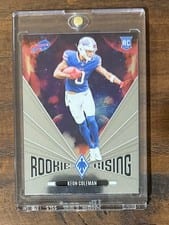 2024 Panini Phoenix Rookie Rising Keon Coleman #RR-KCN card