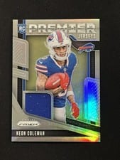 2024 Panini Prizm Premier Jerseys Keon Coleman #PJ-KCN card