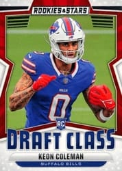 2024 Panini Rookies & Stars Draft Class Keon Coleman #16 card