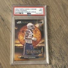 2024 Topps Chrome Cosmic Planetary Pursuit - Venus Keon Coleman #PPV-KC card