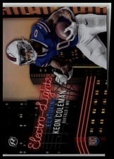 2024 Topps Resurgence Electro-Lights Keon Coleman #EL-15 card
