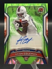 2024 Topps Resurgence Resurgence Rookie Signatures Keon Coleman #RRS-KC card