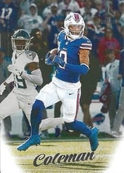 2025 Panini Luminance Base Set Keon Coleman #10 card