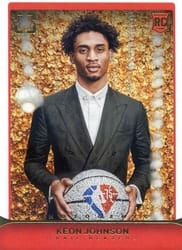 2021-22 Panini Photogenic Base Set Keon Johnson #120 card