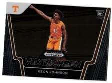 2021 Panini Prizm Draft Picks Widescreen Keon Johnson #5 card