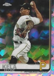 2019 Topps Chrome Sapphire Edition Base Set Keone Kela #516 card