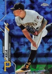 2020 Topps Chrome Sapphire Edition Base Set Keone Kela #394 card