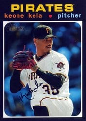 2020 Topps Heritage Base Set Keone Kela #265 card