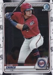 2020 Bowman Chrome Prospects Keoni Cavaco #BCP-118 card