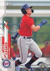 2020 Topps Pro Debut Base Set Keoni Cavaco #PD-14 card