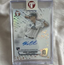 2023 Topps Pristine Autographs Kerry Carpenter #PA-KCA card