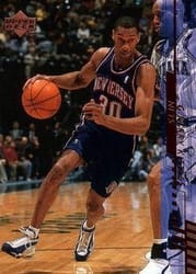 2000-01 Upper Deck Base Set Kerry Kittles #105 card