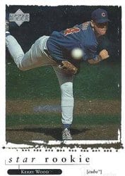 1998 Upper Deck Base Set Kerry Wood #558 card