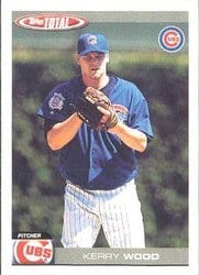 2004 Topps Total Base Set Kerry Wood #225 card