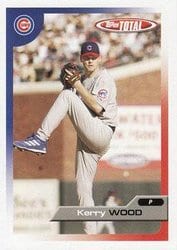 2005 Topps Total Base Set Kerry Wood #305 card