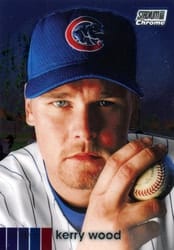 2020 Stadium Club Chrome Base Set Kerry Wood #201 card