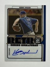2021 Donruss Optic Retro Signature Series Kerry Wood #RET-KW card